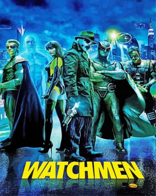 Watchmen Movie Poster Diamond Paintings