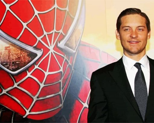 Classy Tobey Maguire Diamond Paintings