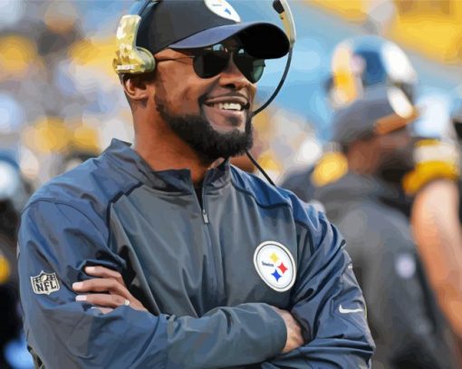 Cool Mike Tomlin Diamond Paintings