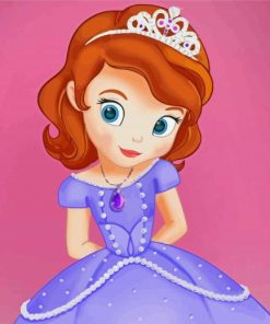 Gorgeous Princess Sofia Diamond Paintings