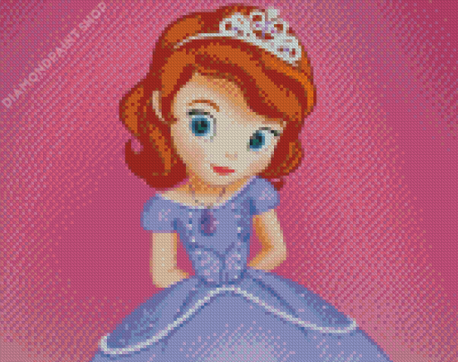 Gorgeous Princess Sofia Diamond Paintings