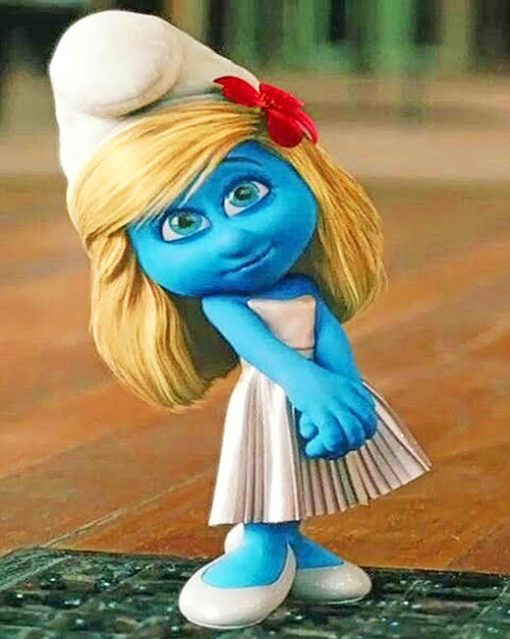 Lovely Smurfette Diamond Paintings