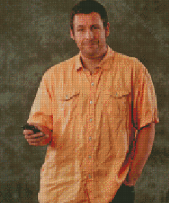 the american actor Adam Sandler Diamond painting