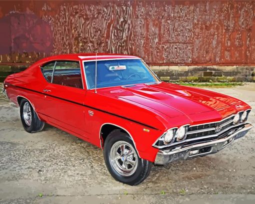 1969 Chevelle ss 396 Diamond Paintings