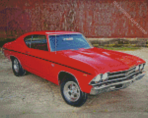 1969 Chevelle ss 396 Diamond Paintings