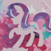 Abstract My Little Pony Starlight Glimmer Diamond Paintings