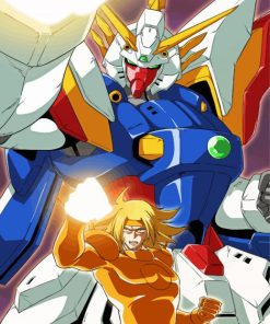 Aesthetic G Gundam Diamond Paintings