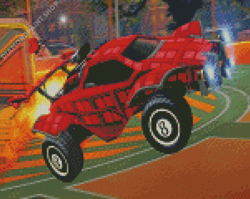 Aesthetic Rocketleague Diamond Painting