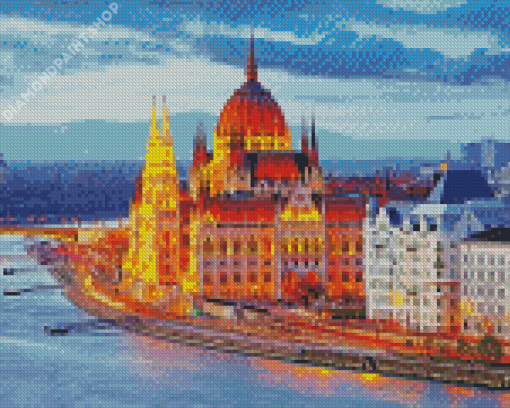 Budapest Evening Diamond Painting