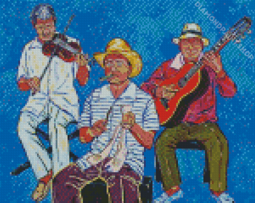 Cuban Musicians Diamond Paintings