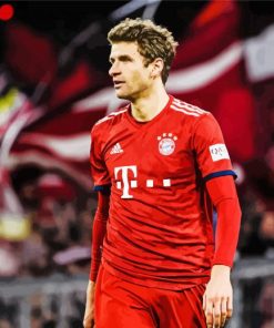 Footballer Thomas Muller Diamond Paintings