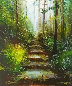 Forest Steps Diamond Paintings