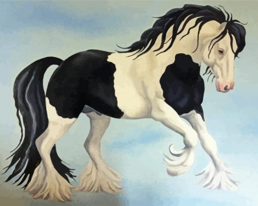 Gypsy Vanner Animal Diamond Paintings