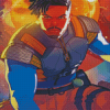 Illustration Erik Killmonger Diamond Paintings