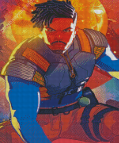 Illustration Erik Killmonger Diamond Paintings