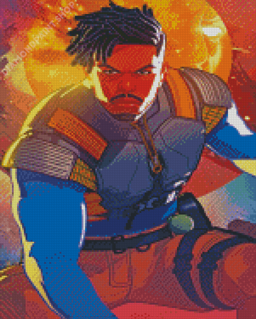 Illustration Erik Killmonger Diamond Paintings