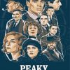 Illustration Peaky Blinders Poster Diamond Painting