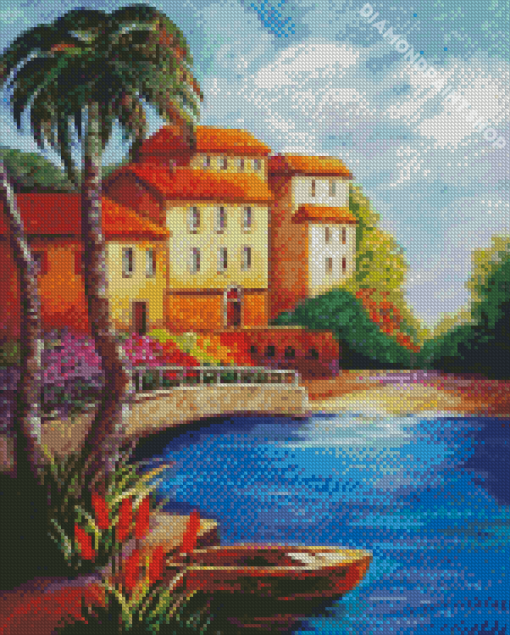 Italian Houses Diamond Painting