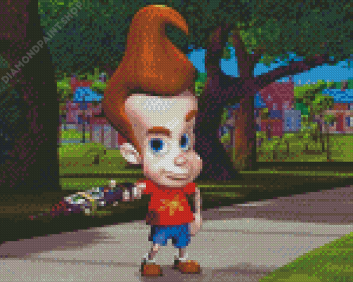 Jimmy Neutron Diamond Paintings