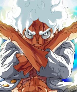 Luffy Gear 5 Diamond Painting