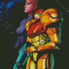 Metroid Samus Diamond Paintings