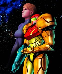 Metroid Samus Diamond Paintings