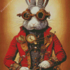 Mr Steampunk Rabbit Diamond Painting