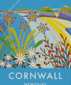 Newquay Illustration Diamond Paintings