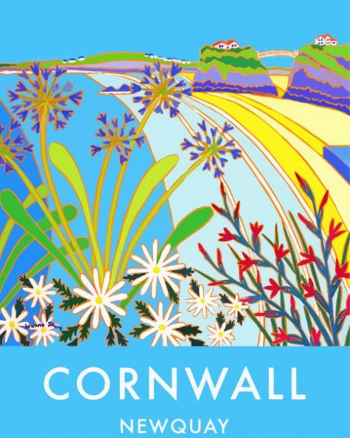 Newquay Illustration Diamond Paintings