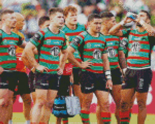 Nrl South Sydney Football Diamond Paintings