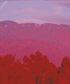 Ojai Pink Moment Diamond Paintings