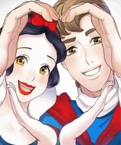 Prince Florian And Snow White Diamond Paintings