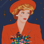 Princess Diana Illustration Diamond Paintings