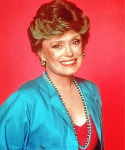 The American Actress Rue McClanahan Diamond Painting