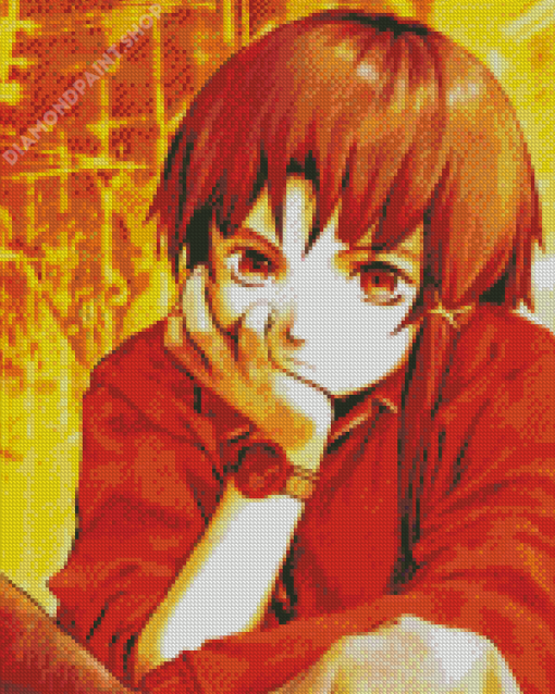 Serial Experiments Lain Science Fiction Anime Diamond Paintings