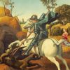 St George And The Dragon Art Diamond Paintings