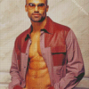 Stylish Shemar Moore Diamond Painting