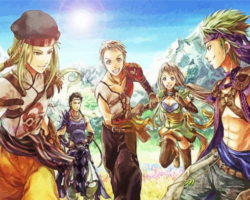 Suikoden Game Characters Diamond Paintings