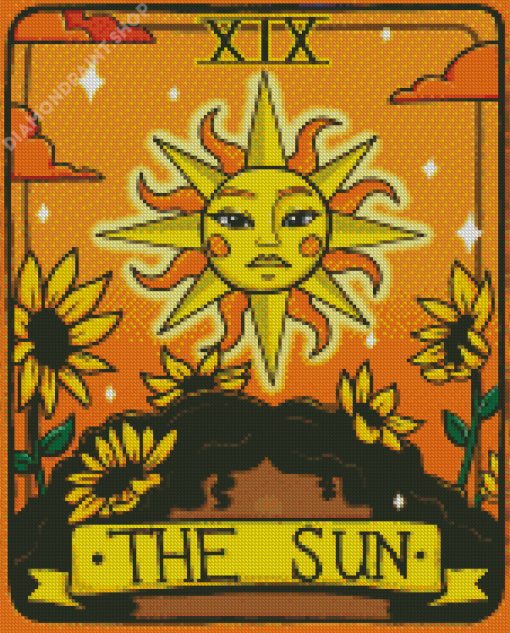 Sun Tarot Diamond Paintings