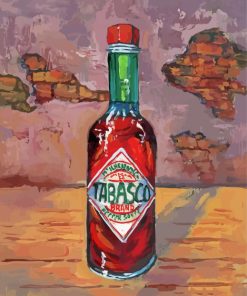 Tabasco Sauce Art Diamond Paintings