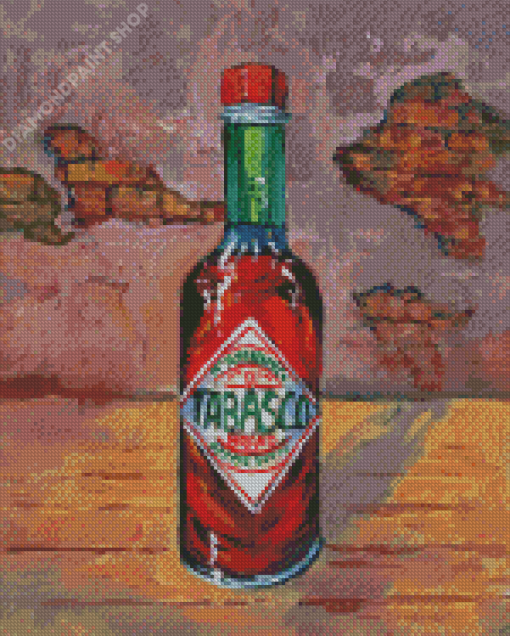 Tabasco Sauce Art Diamond Paintings