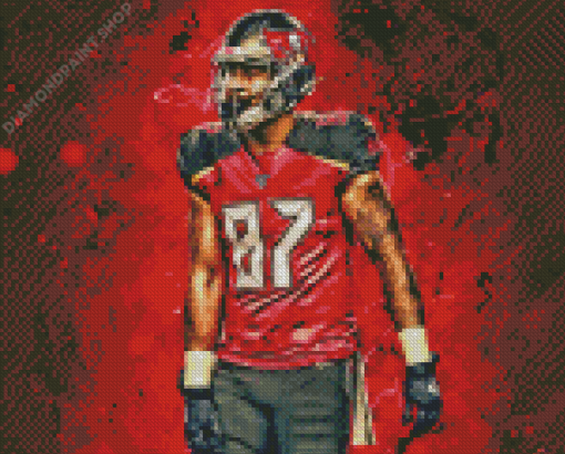 Tampa Bay Buccaneers Player Diamond Painting