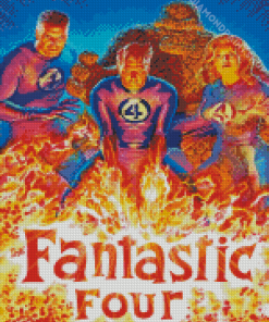 The Fantastic Four Diamond Paintings