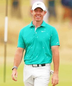 The Golf Player Rory McIlroy Diamond Paintings