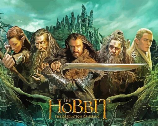 The Hobbit Fantasy Film Diamond Paintings