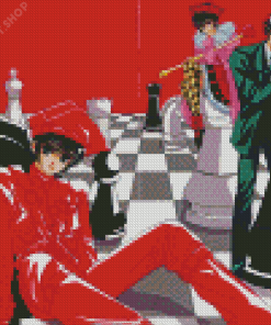 Tokyo Babylon Anime Characters Diamond Painting