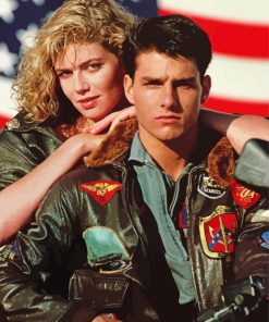 Tom Cruise Top Gun Movie Diamond Painting