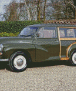 Vintage Morris Minor Traveller Diamond Paintings