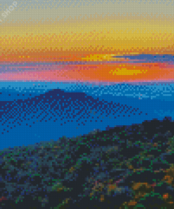 Virginia Blue Ridge Mountains Diamond Paintings