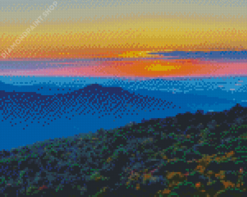 Virginia Blue Ridge Mountains Diamond Paintings